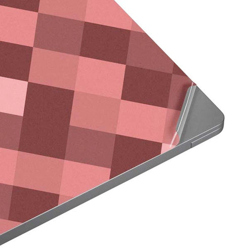 Autumn Red Geometric Universal Laptop 12in (9.8 x 6.8in) Skin